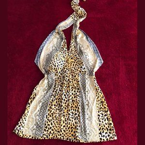 Cache Vintage Halter Top in size Medium.